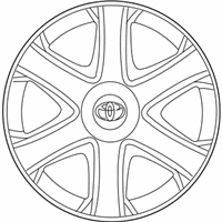 OEM 2010 Toyota Matrix Wheel Cover - 42621-02101