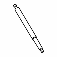 OEM 2018 BMW X2 Back Glass Lift Support - 51247471635