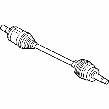 OEM 2020 Hyundai Sonata Shaft Assembly-Drive, LH - 49500-L5000