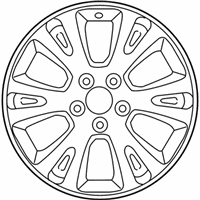 OEM Toyota Avalon Wheel, Alloy - 42611-07031