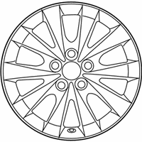 OEM 2012 Toyota Avalon Wheel, Alloy - 42611-07050