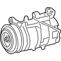 OEM 2021 BMW X3 Air Conditioning Compressor With Magnetic Coupling - 64-52-6-994-082