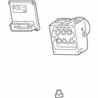 OEM Chevrolet Trailblazer ABS Control Module - 19149206