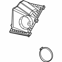 OEM 2006 Cadillac CTS Cover Asm-Air Cleaner Housing - 15248182