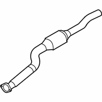 OEM 2010 BMW M5 Rp-Exhaust.Pipe For Cat.Converter. Cylinder. 6-10 - 18-30-7-835-519
