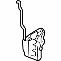 OEM Kia Optima Rear Door Latch Assembly, Left - 8141038000