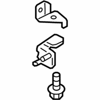 OEM 2017 Lincoln MKC Upper Hinge - CJ5Z-7826800-C