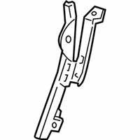 OEM 1999 Pontiac Sunfire Channel, Front Side Door Window Rear LH - 12362891