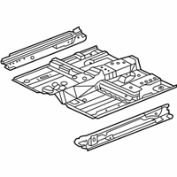 OEM 2007 Honda Accord Floor, FR. - 65100-SDN-A12ZZ