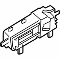 OEM Nissan Sentra Rear Door Inside Handle Assembly, Left - 80671-ET106