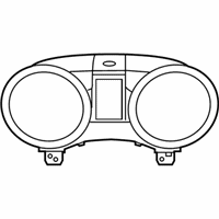 OEM 2017 Dodge Durango Cluster-Instrument Panel - 68251670AG