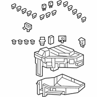 OEM Honda Pilot Box Assembly, Relay - 38250-SZA-A51