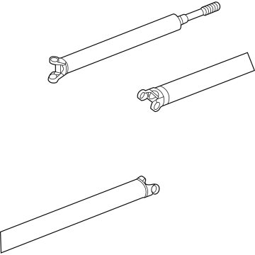 OEM Ford E-250 Drive Shaft Assembly - AC2Z-4R602-D