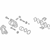 OEM 2015 Kia Cadenza Front Brake Assembly, Left - 581103R600