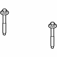 OEM 2013 Ford E-350 Super Duty Steering Gear Mount Bolt - -W713478-S439