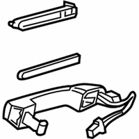 OEM 2020 Cadillac CT4 Handle, Outside - 13598625