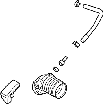 OEM Kia Seltos Hose Assembly-Air Intake - 28140Q5200