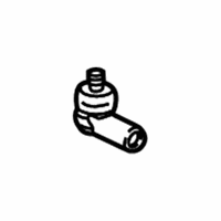 OEM Ford Focus Outer Tie Rod - YS4Z-3A130-BA
