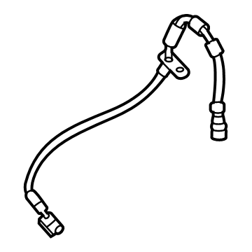 OEM 2022 Ford Bronco Sport HOSE ASY - BRAKE - LX6Z-2078-B