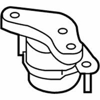 OEM Infiniti Insulator-Engine Mounting, Rear - 11320-4GA0A