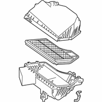 OEM 2013 Nissan Altima Air Cleaner - 16500-3TA0C