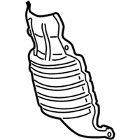 OEM Saturn Vue Shield-Catalytic Converter Insulator Heat - 12581990