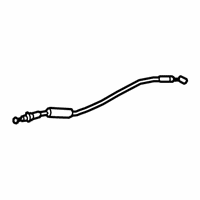 OEM 2021 Toyota C-HR Lock Cable - 69730-10011