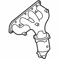 OEM 2009 Nissan Altima Manifold Assembly-Exhaust With Catalyst - 140E2-JA02E