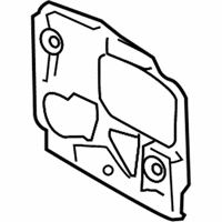 OEM 2017 BMW X5 Sound Insulation, Engine Compartm., Right - 51-48-7-336-284