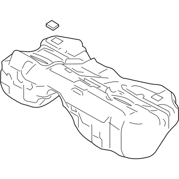 OEM 2021 BMW M850i xDrive Gran Coupe PLASTIC FUEL TANK - 16-11-9-456-482