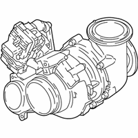 OEM BMW EXCH. TURBO CHARGER - 11-65-8-584-219