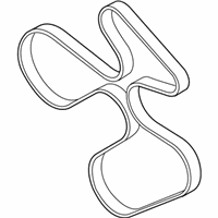 OEM BMW Ribbed V-Belt - 11-28-7-628-653