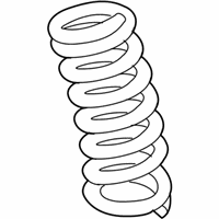 OEM 2009 Dodge Charger Rear Coil Springs - 4895326AB