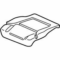 OEM 2001 Acura CL Pad, Right Front Seat Cushion - 81132-S3M-A71