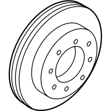 OEM 2010 Ford E-150 Rotor - 8C2Z-2C026-A