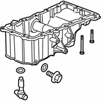 OEM 2009 Cadillac STS Oil Pan - 12612260