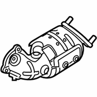 OEM 2020 Hyundai Elantra GT Catalyst Case Assembly - 28530-2B710