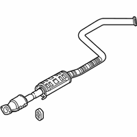 OEM Hyundai Elantra GT Center Muffler Complete - 28600-G3310