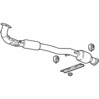 OEM 2013 Chevrolet Malibu Front Pipe - 39062986