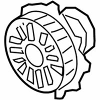 OEM 2022 Infiniti QX80 COUPLING-FAN - 21082-5X23A