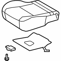 OEM 2010 Toyota Matrix Cushion Assembly - 71001-0ZY60-B0