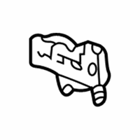 OEM 2003 Acura MDX Hinge, Tailgate - 68210-S3V-Q00ZZ