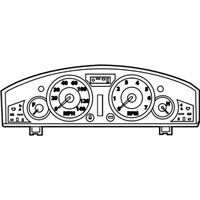 OEM 2007 Dodge Charger Cluster-Instrument Panel - 5172062AE