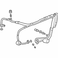 OEM Cadillac Escalade Front Suction Hose - 23390126