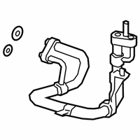 OEM 2021 Chevrolet Silverado 1500 Rear Suction Hose - 23390121