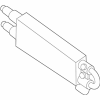 OEM Nissan Oil Cooler Assembly - Power Steering - 49790-CD71A