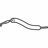 OEM Acura ZDX Cable, Rear Door Handle - 72631-SZN-A01