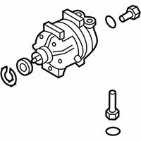 OEM 2011 Chevrolet Aveo5 Compressor Head - 95966587