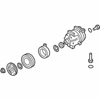 OEM Chevrolet Aveo5 Compressor Assembly - 95907421