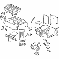 OEM 1999 Honda CR-V Heater Unit - 79100-S10-A02